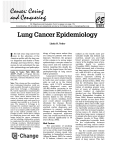 Lung Cancer Epidemiology - C