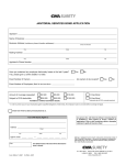 Janitorial Services Bond Application