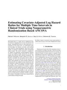 Estimating Covariate-Adjusted Log Hazard Ratios for Multiple Time
