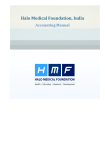 HMF Accounting Manual - Halo Medical Foundation