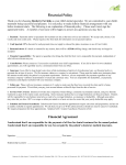 Financial Policy Financial Agreement