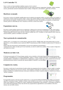 LAN Controller V3. Hardware avanzado Expansiones