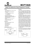 Single Cell Lithium-Ion Charge Management Controller