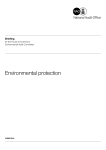 Environmental protection briefing