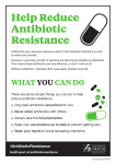 Help Reduce Antibiotic Resistance