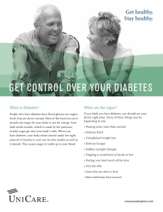 Get control over your diabetes