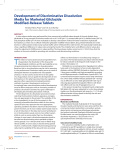 Development of Discriminative Dissolution Media for Marketed