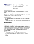 Protocol-Specific Patient Information Sheets