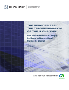 How Services Evolution is Changing the Nature and Composition of
