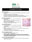 chickenpox fact sheet - Ontario Camps Association