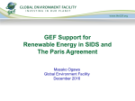 GEF Orientation Session for New Council and Alternate Members