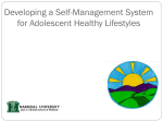 5-2-1-0 Developing Adolescent Healthy Lifestyles