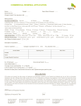 form Commercial renewal