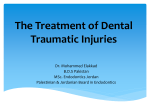 The Treatment of Dental Traumatic Injuries