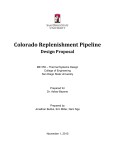 Colorado Replenishment Pipeline DONE