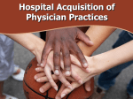 Hospital Acquisition of Physician Practices