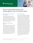 Save on prescription drug costs - choose - Group Benefits