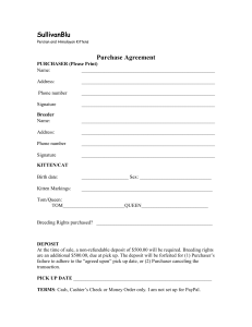 Purchase Agreement