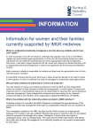 Information for women and their families