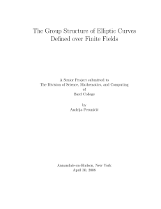 The Group Structure of Elliptic Curves Defined over Finite Fields
