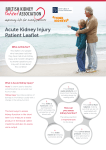 Acute Kidney Injury Patient Leaflet