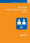 Age-friendly Primary Health Care Centres Toolkit