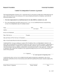 short form personal services agreement