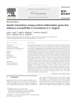 Genetic interactions among cortical malformation genes that