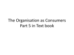 The Marketing Mix and Consumer Behaviour