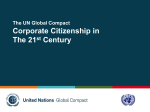 the un global compact