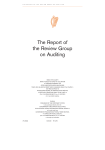 Report of the Review Group on Auditing