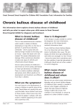 Chronic bullous disease of childhood