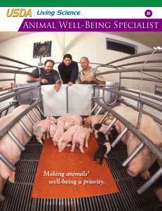 Animal Well-Being Specialist - Purdue Agriculture
