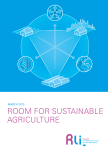Room for Sustainable Agriculture - Council for the Environment and