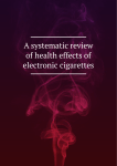 A systematic review of health effects of electronic cigarettes