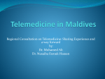 Telemedicine in Maldives