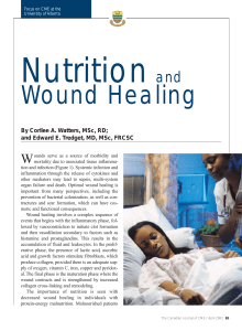 Wound Healing - STA HealthCare Communications