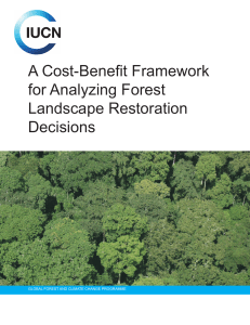 A Cost-Benefit Framework for Analyzing Forest Landscape