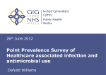 Point Prevalence Survey of Healthcare associated