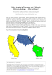 Dairy farming in Wisconsin and California