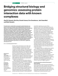 Bridging structural biology and genomics: assessing protein