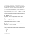 Quantized Vibrational Energy for a diatomic molecule