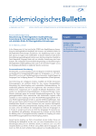 Epidemiologisches Bulletin 37/2015