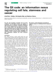 The Gli code: an information nexus regulating cell