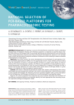 rational selection of pcr-based platforms for pharmacogenomic testing