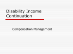 Disability Income Continuation