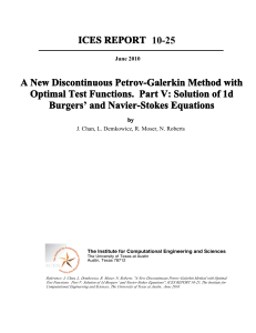 A New Discontinuous Petrov-Galerkin Method with Optimal Test