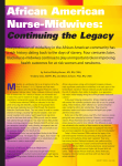 African American Nurse-Midwives - Vanderbilt University School of