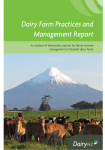 Dairy Farm Practices and Management Report