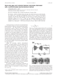 Atom-size gaps and contacts between electrodes